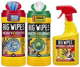 Big Wipes industrial cleaning wipes