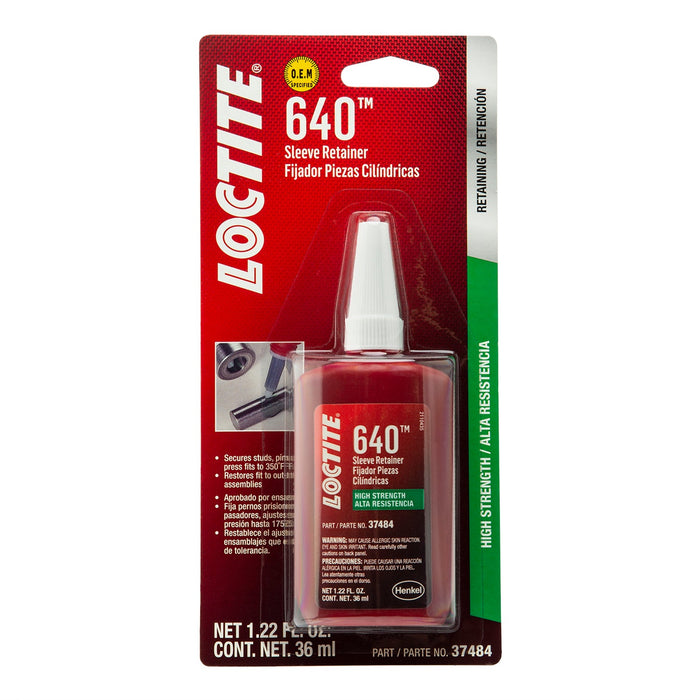 Loctite 640 Green Product Information