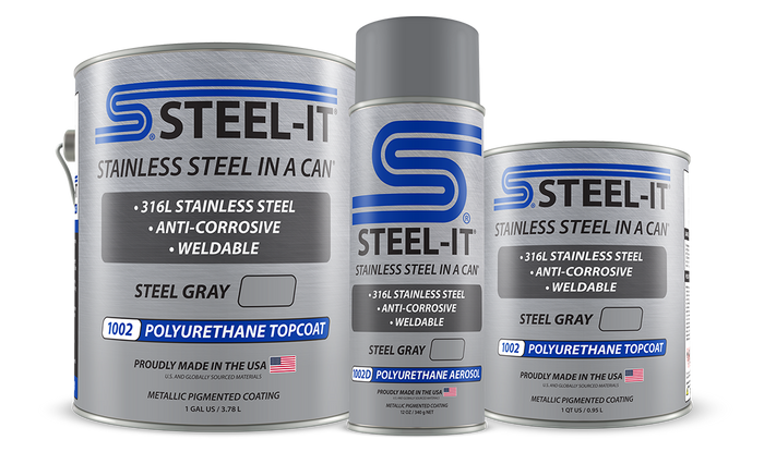 STEEL-IT polyurethane weldable coating product lineup
