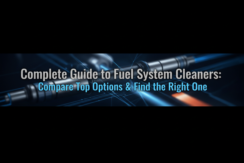Complete Guide to Fuel System Cleaners: Compare Top Options & Find the Right One
