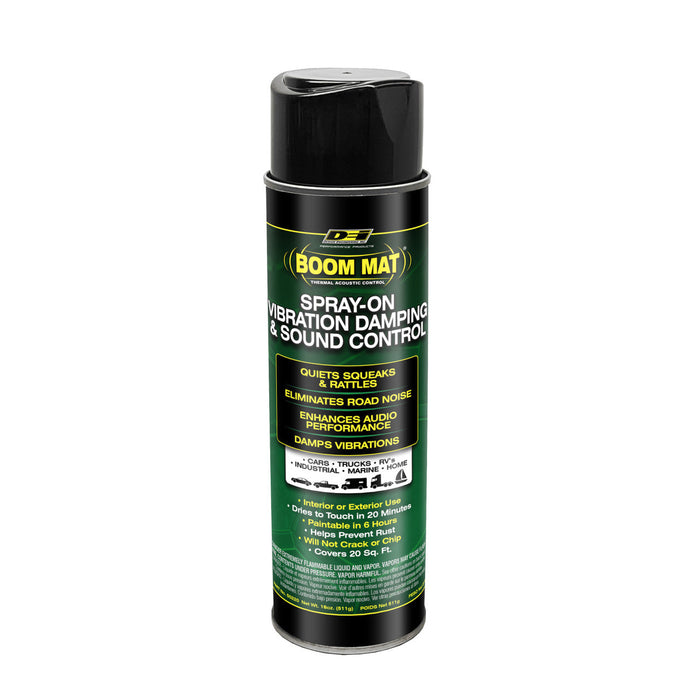 60 Cans DEI 050220 Boom Mat Spray-On Sound Deadening Barrier Acoustical Coating 18 oz.