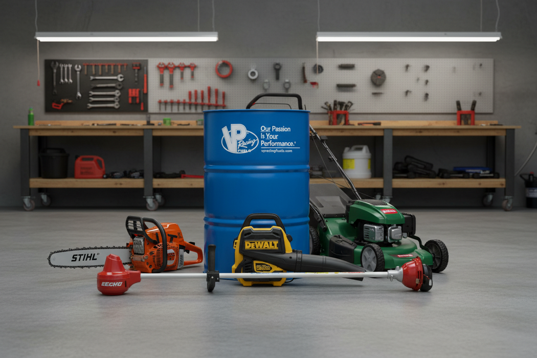 VP Racing SEF 2-Cycle Small Engine Fuel - 50:1 Premixed 54 Gallon Drum 1 Drum