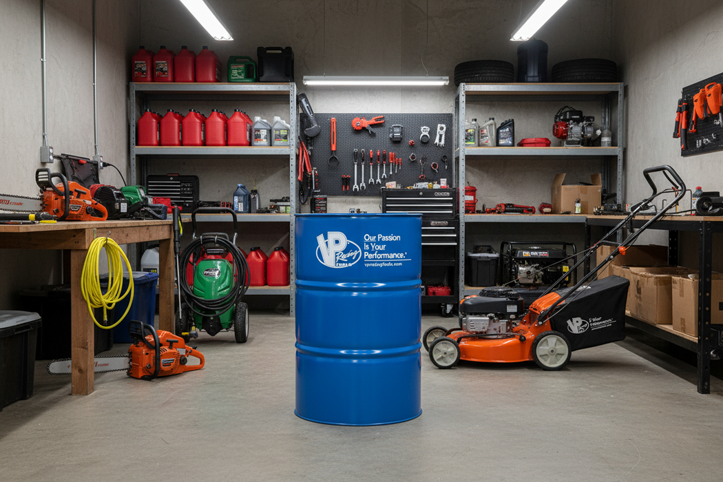 VP Racing SEF 2-Cycle Small Engine Fuel - 40:1 Premixed - 54 Gallon Drum 1 Drum