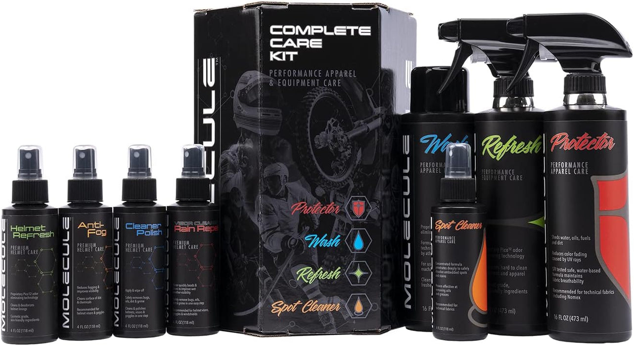 6 Count Molecule Super Kit for Apparel and Helmet 8-Part Kit