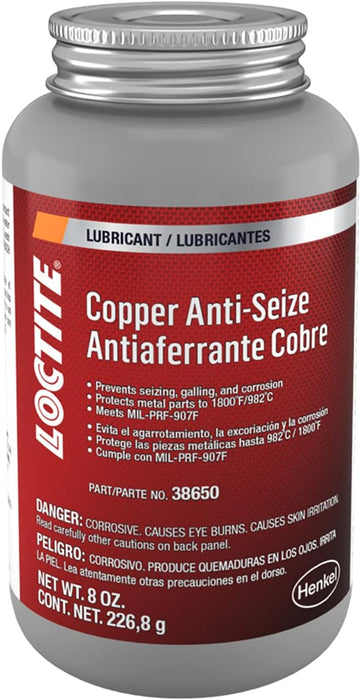 48 Bottle Carton Loctite Copper Anti-Seize Lubricant 8 oz. Brush Top (226.8g)