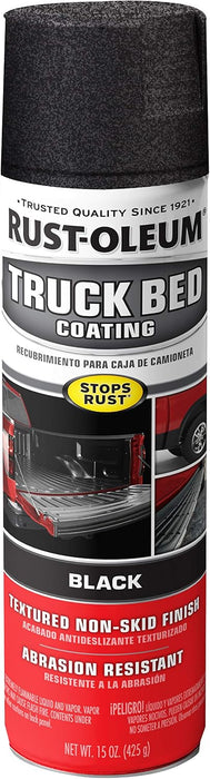 36 Can Case Rust-Oleum Stops Rust Truck Bed Coating Spray 15 oz. Black