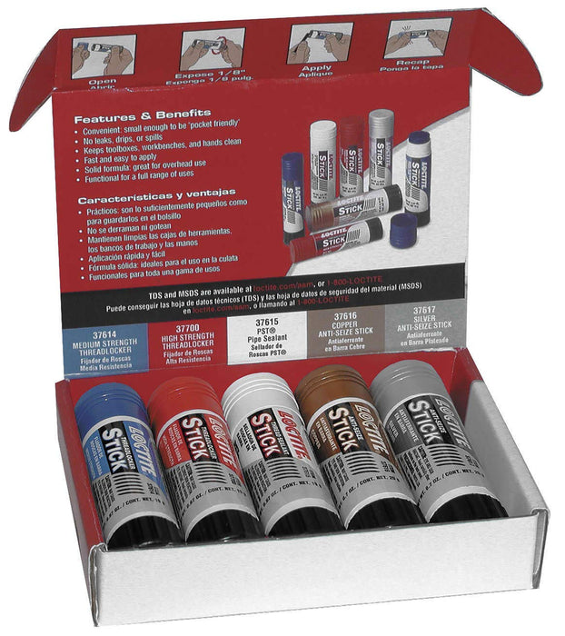 Loctite Stick Thread Treatment Assortment Kit 5 sticks - Case of 5