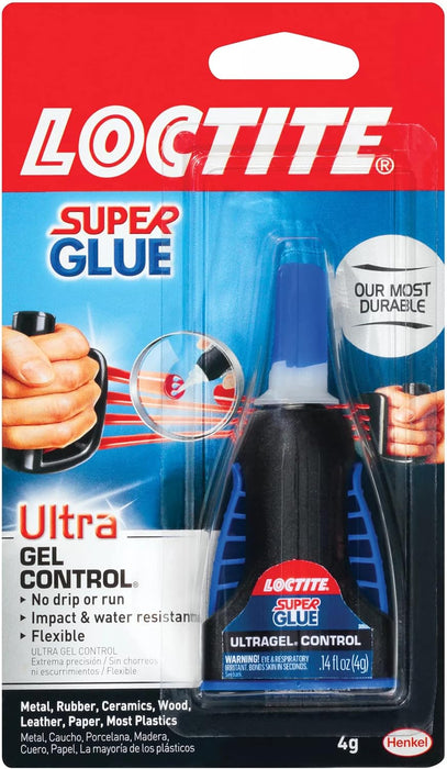 60 Bottle Carton Loctite Super Glue Ultra Gel Control 0.14 oz. Bottle (4g)