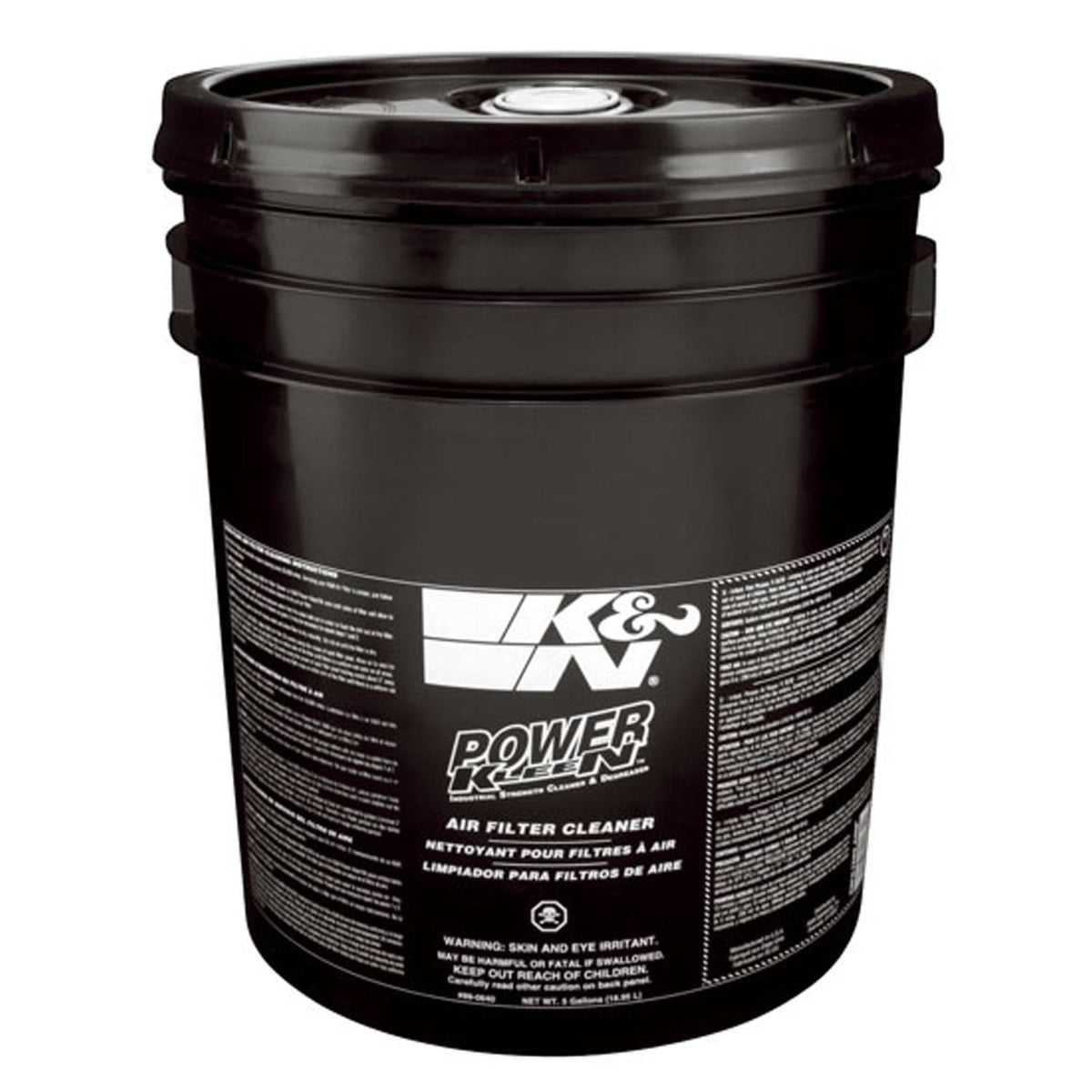 K&N 99-0640 POWER KLEEN Cleaner/Degreaser, 5 Gal Pail | NSN 6850-01-514 ...