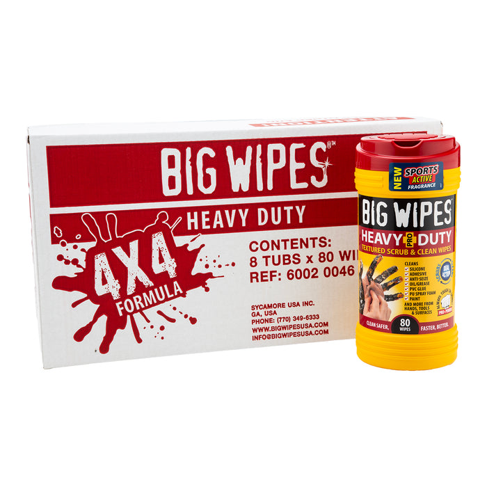 Big Wipes - Heavy Duty Tube - Half Pallet 1/2 Pallet