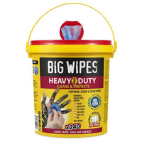 Big Wipes Heavy-Duty Industrial Cleaning Wipes  240 Count Buckets - Case of 4