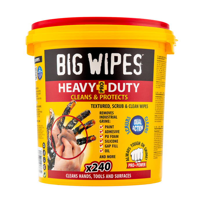 Big Wipes - Heavy Duty Bucket 4 Buckets