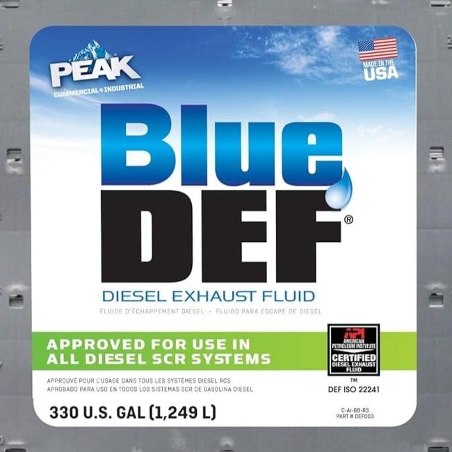 BlueDEF Diesel Exhaust Fluid - 330 Gallon