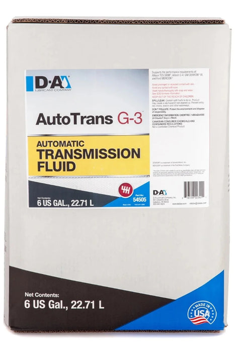 D-A Lubricants Autotrans G3 - 6 Gallon