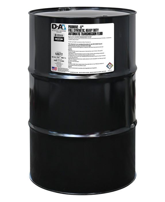 D-A ProDrive™ A - Allison TES 668® Full-Synthetic ATF - 55 Gallon Drum