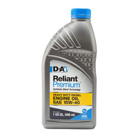 Reliant Premium 15W-40 HD Diesel Engine Oil Quart Bottles - Case of 12