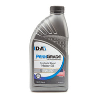 PennGrade Synthetic Blend 5W-20 Motor Oil Quart Bottles - Case of 12