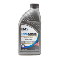 PennGrade Synthetic Blend 5W-30 Motor Oil Quart Bottles - Case of 12