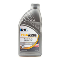 PennGrade Full Synthetic 5W-20 Motor Oil Quart Bottles - Case of 12