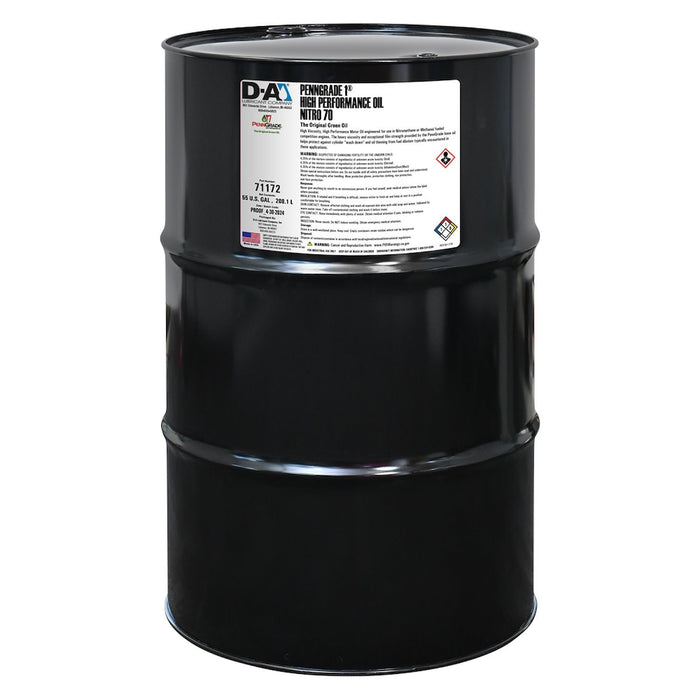 PennGrade 1 High Performance Oil Nitro 70 - 55 Gal Drum