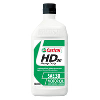 Castrol Heavy Duty SAE 30 HD Motor Oil Quart Bottles SAE 30