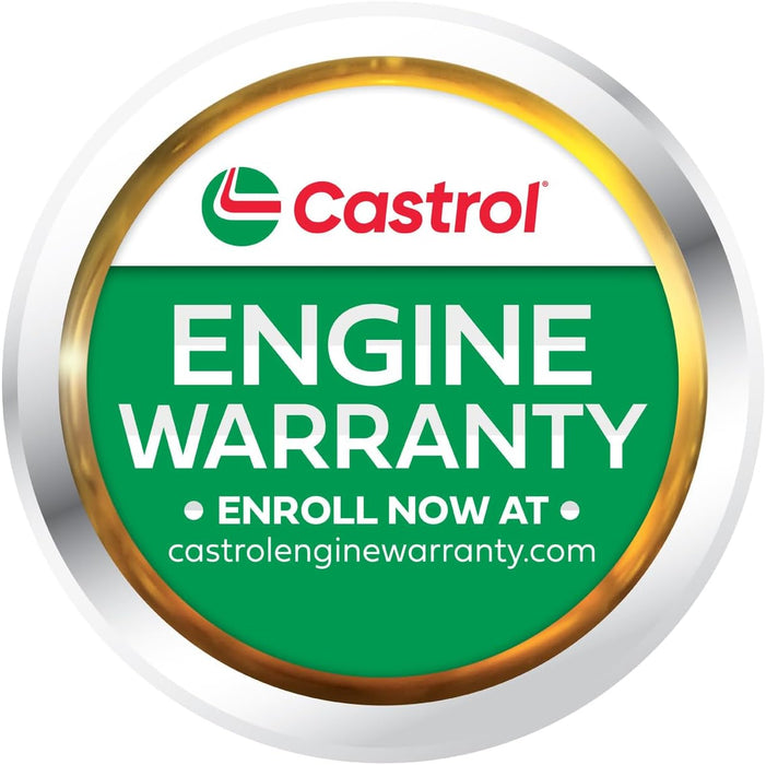 18 Count Castrol Power 1 SAE 20W-50 Full Synthetic V-Twin 4T Motorcycle Oil Quart Bottles