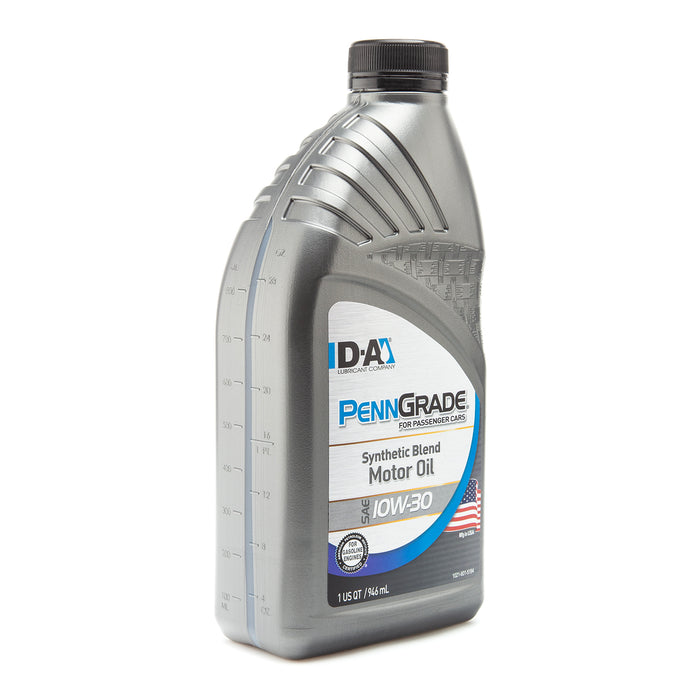 PennGrade Synthetic Blend 10W-30 Motor Oil Quart 12 Bottles