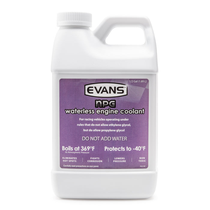 Evans EC10064 NPG Waterless Engine Coolant – 64 oz - 12 Jugs