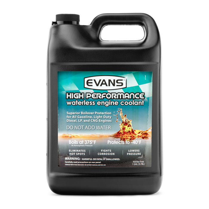 Evans EC53001 High Performance Waterless Coolant – ½ Gallon Jug - 12 Jugs