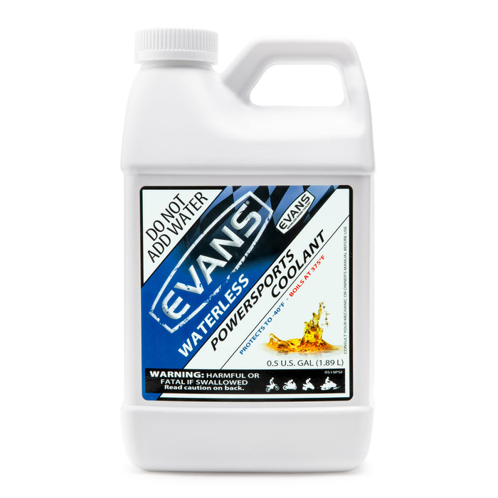 Evans Powersports Waterless Coolant – ½ Gallon Jug - 12 Jugs