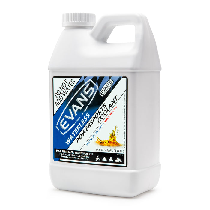 Evans Powersports Waterless Coolant – ½ Gallon Jug - 12 Jugs