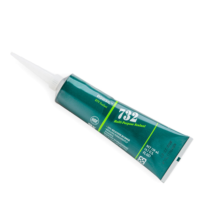 DOWSIL 732 Multi-Purpose Silicone Sealant Clear 4.7 oz 48 Tubes