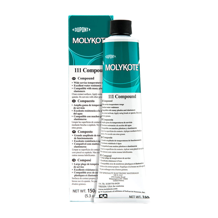 24 Count Molykote 111 Compound O-ring and Valve Lubricant 5.3 oz. Tubes