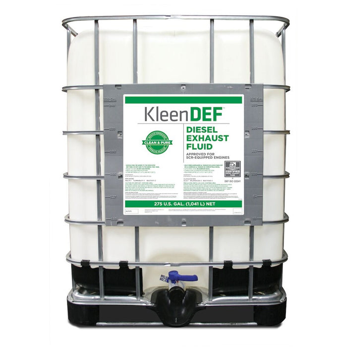 KleenDEF Diesel Exhaust Fluid - 275 Gallon