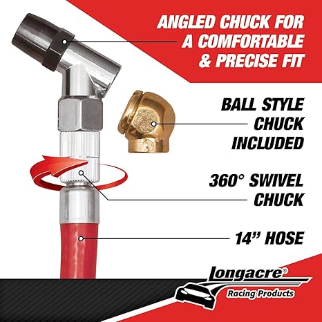 Longacre Glow in the Dark 0-60 PSI Tire Pressure Gauge 2-pack - Special Clearance Offer!