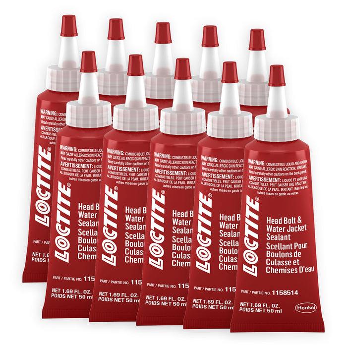 Loctite Head Bolt & Water Jacket Sealant 50 ml Tube - Case of 10
