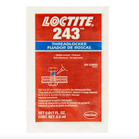 Loctite 243 Blue Threadlocker Surface Insensitive 0.5mL Capsules - Bag of 100