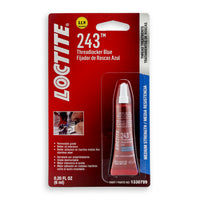 Loctite 243 Blue Threadlocker Medium Strength 0.2 oz. Tubes - Case of 6