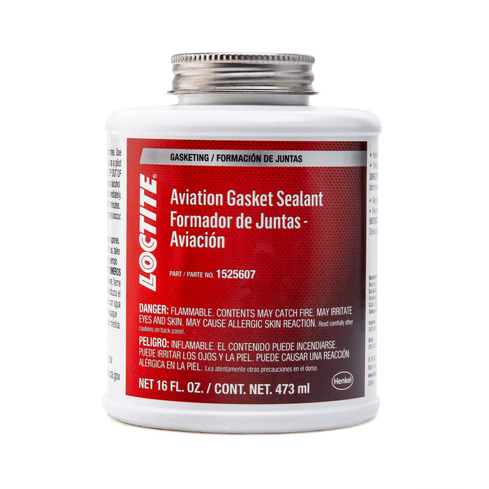 Loctite Aviation Gasket Sealant  16 oz. Brushtop Jar - Case of 12