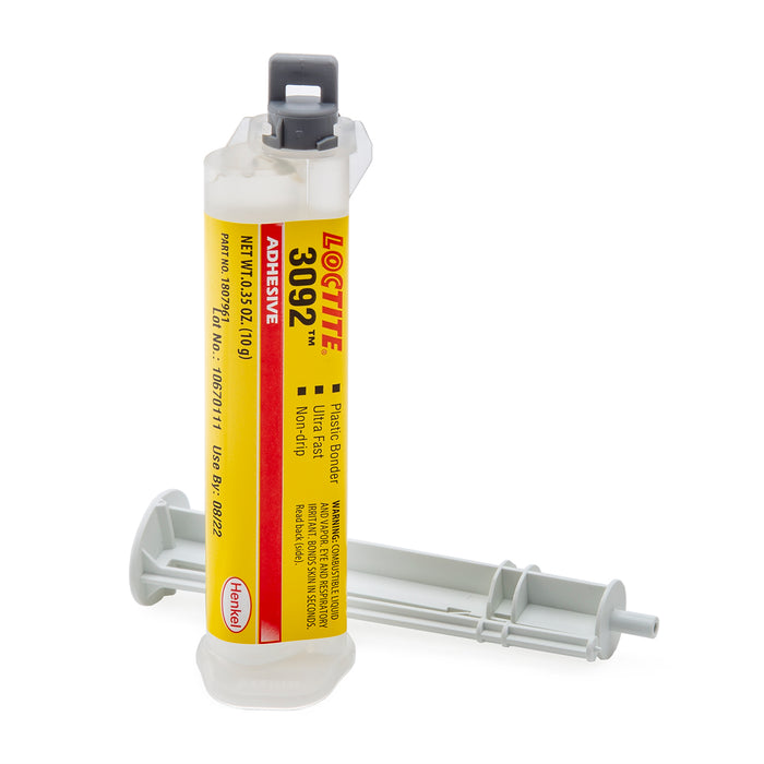 Loctite 3092™ Instant Adhesive - Plastic Bonder 10 gm Syringe - Case of 12