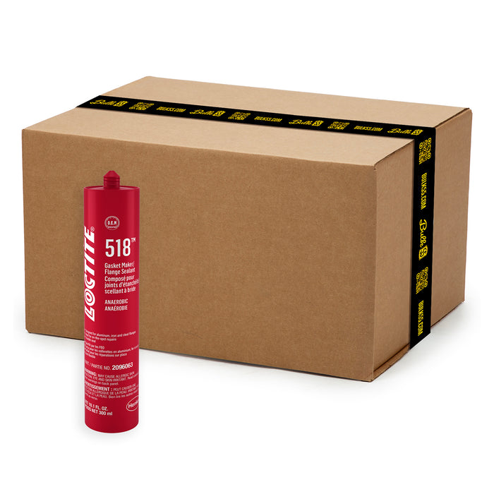 Loctite 518™ Gasket Maker / Flange Sealant 300 ml Cartridge - Case of 10