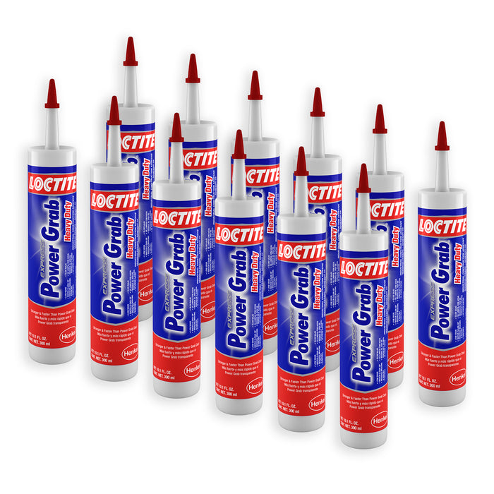 Loctite Power Grab® Heavy Duty Construction Adhesive 300 ml Cartridge - Case of 12
