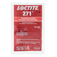 Loctite 271 Threadlocker High-Strength Red 0.5mL Capsules - Bag of 100