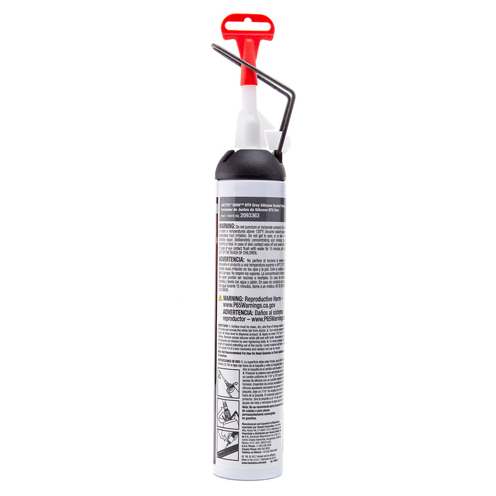 Loctite 5699™ RTV Grey High Performance Silicone 190 ml Cartridge - Case of 6
