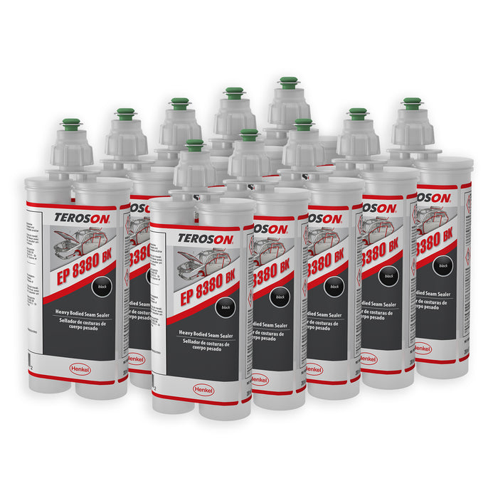Loctite TEROSON® EP 8380 BK, Black  200 ml Dual cartridge - Case of 10