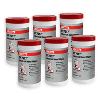 Loctite Industrial Hand Wipes 75 Count - Case of 6