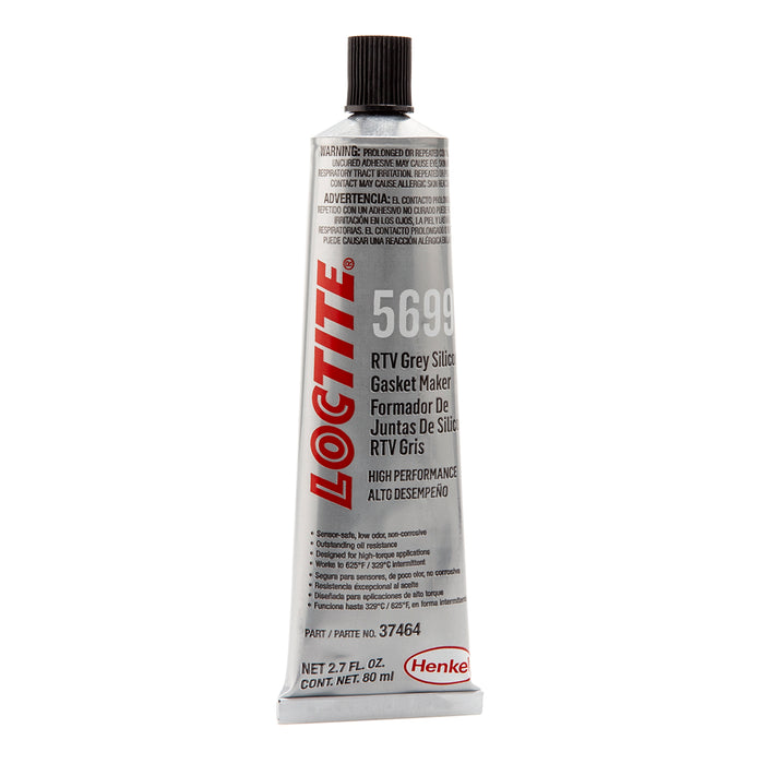 Loctite RTV 5699 Gray Silicone Gasket Maker 80 ml Tubes - Case of 6