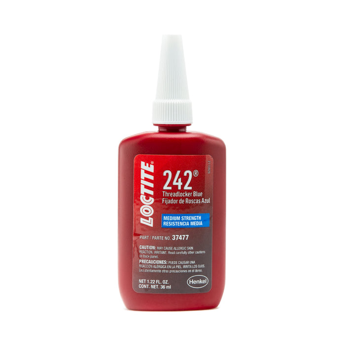 Loctite Threadlocker 242® - Medium Strength/Blue 36 ml Bottle - Case of 6