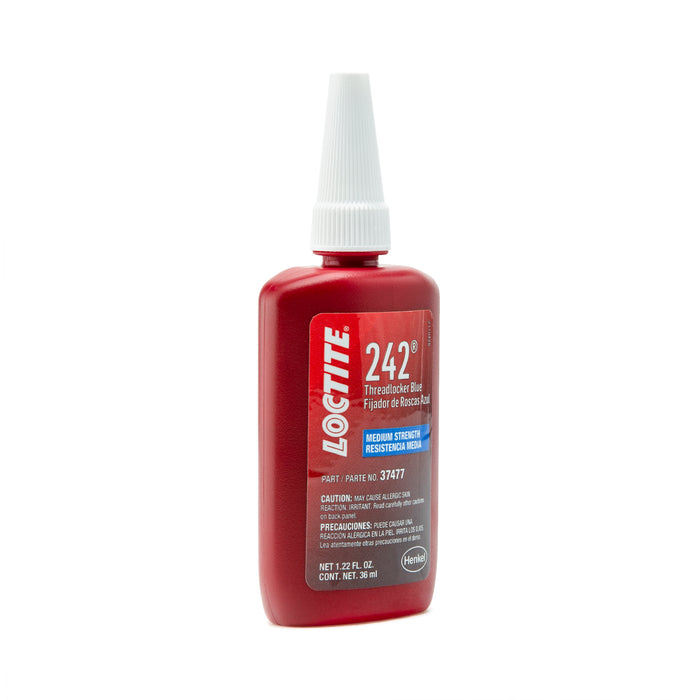 Loctite Threadlocker 242® - Medium Strength/Blue 36 ml Bottle - Case of 6