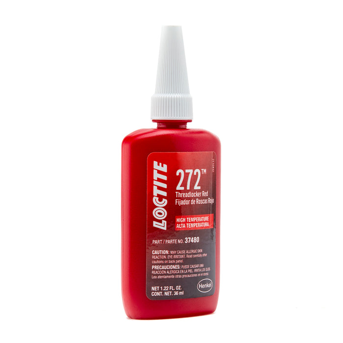 Loctite 272 High Temperature Threadlocker Red 36 ml Bottles - Case of 6
